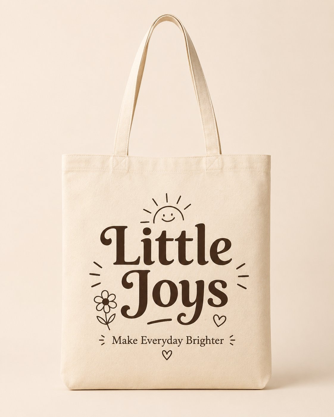 Little Joys Everyday Tote Bag-Natural-1