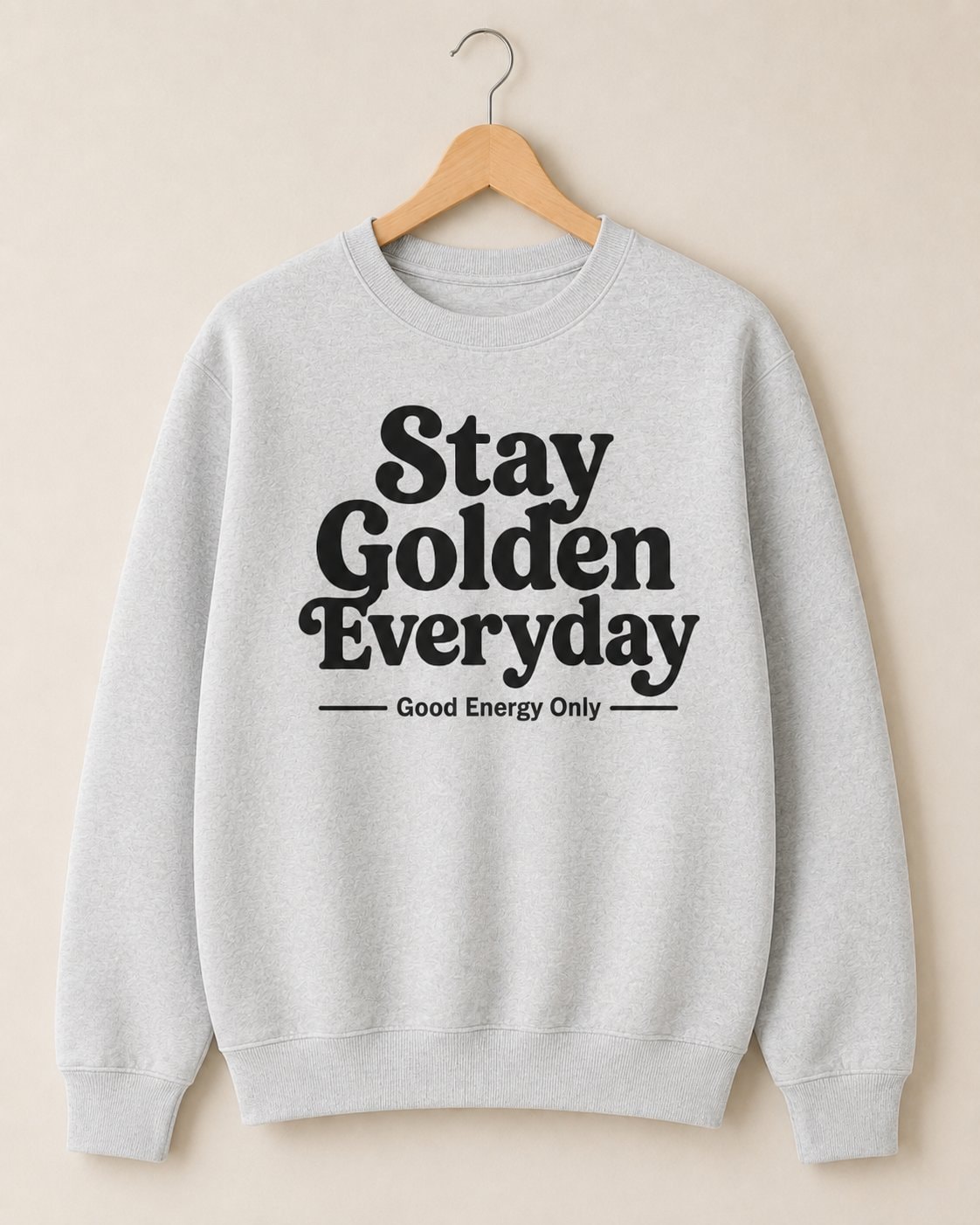 Stay Golden Everyday Sweatshirt-Sport Grey-2