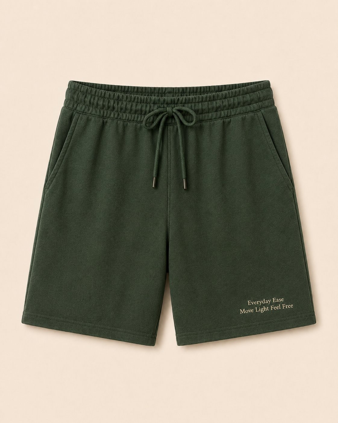 Everyday Ease Short Pants-Forest Green-1