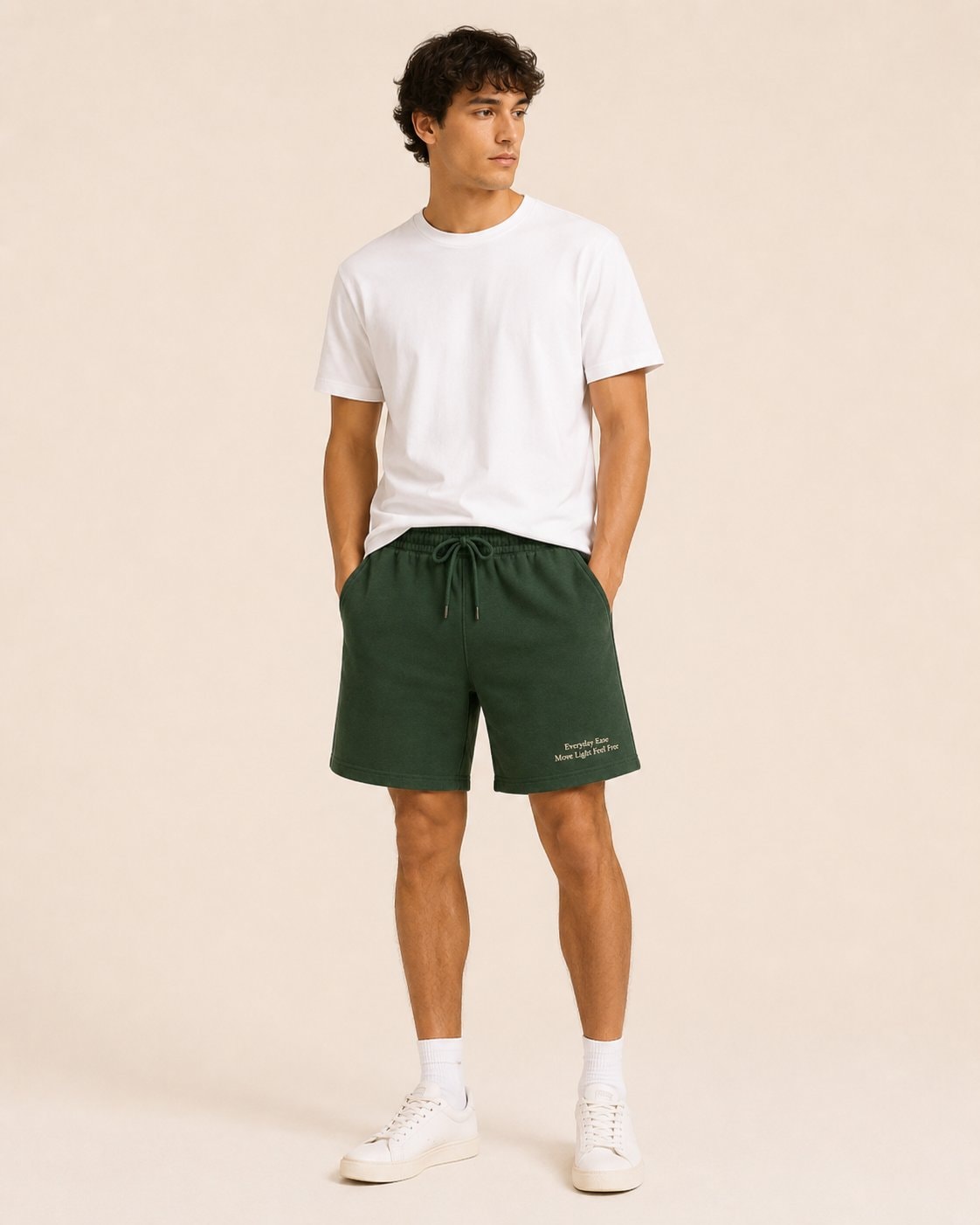 Everyday Ease Short Pants-Forest Green-4