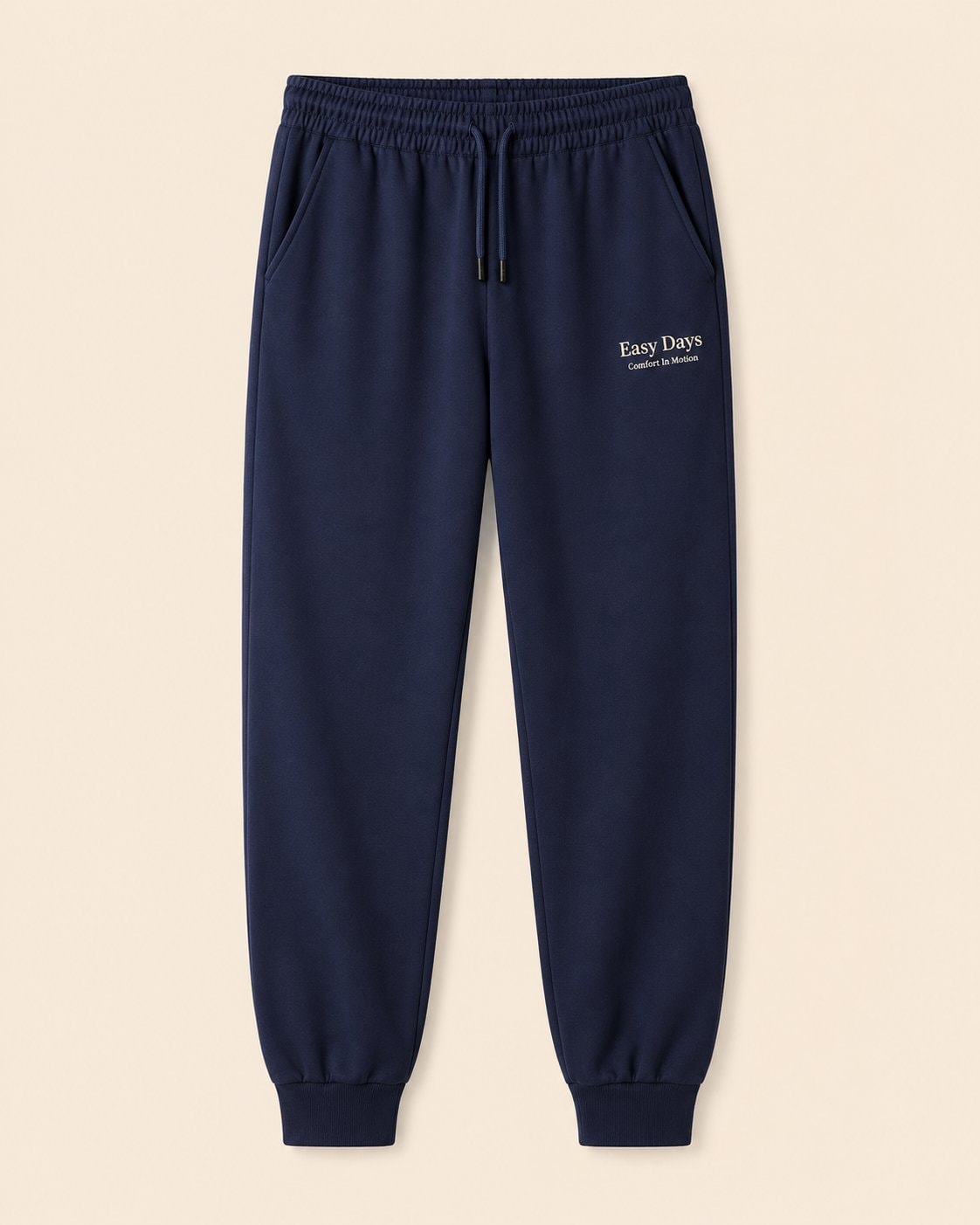 Easy Days Comfort Pants-Navy-1