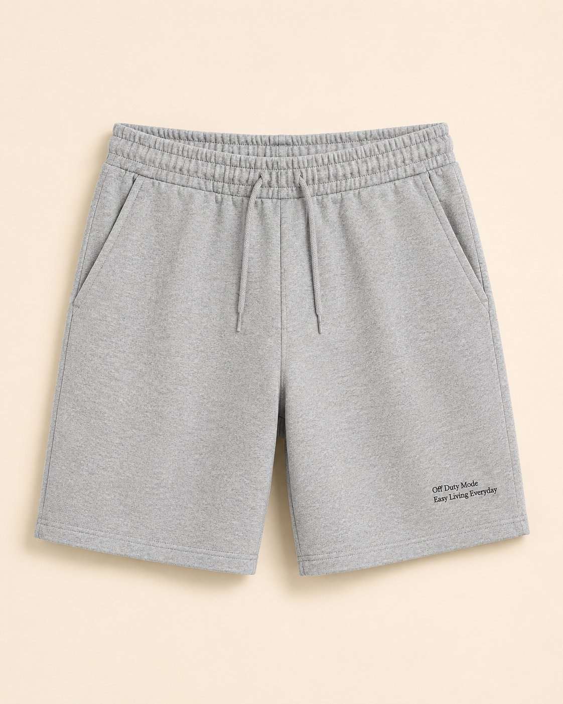 Off Duty Comfort Half Pants-Sport Grey-1