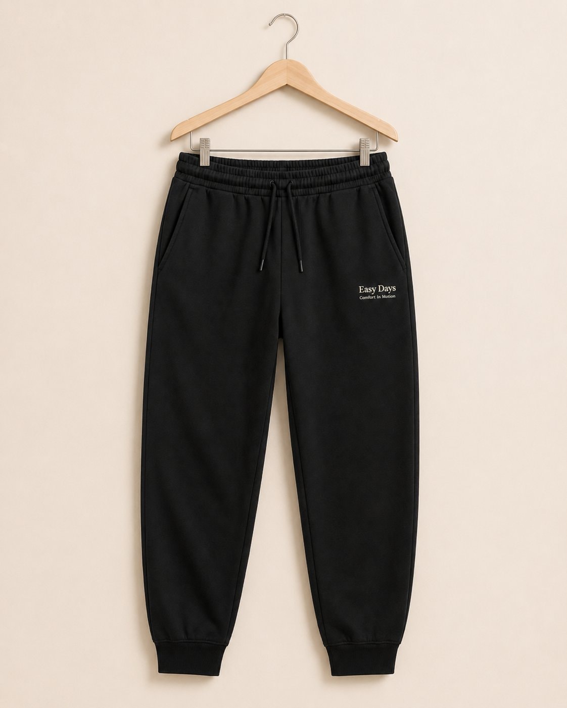Easy Days Comfort Pants-Black-2