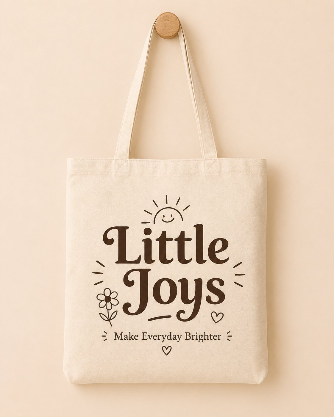 Little Joys Everyday Tote Bag-Natural-4
