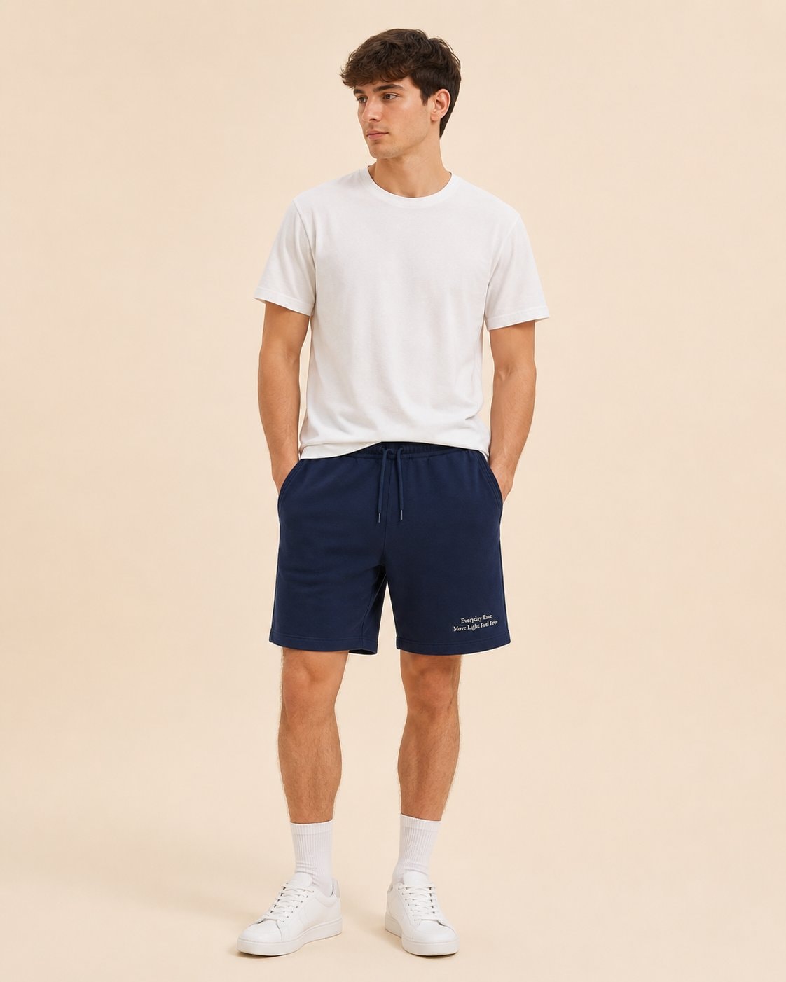 Everyday Ease Short Pants-Navy-4